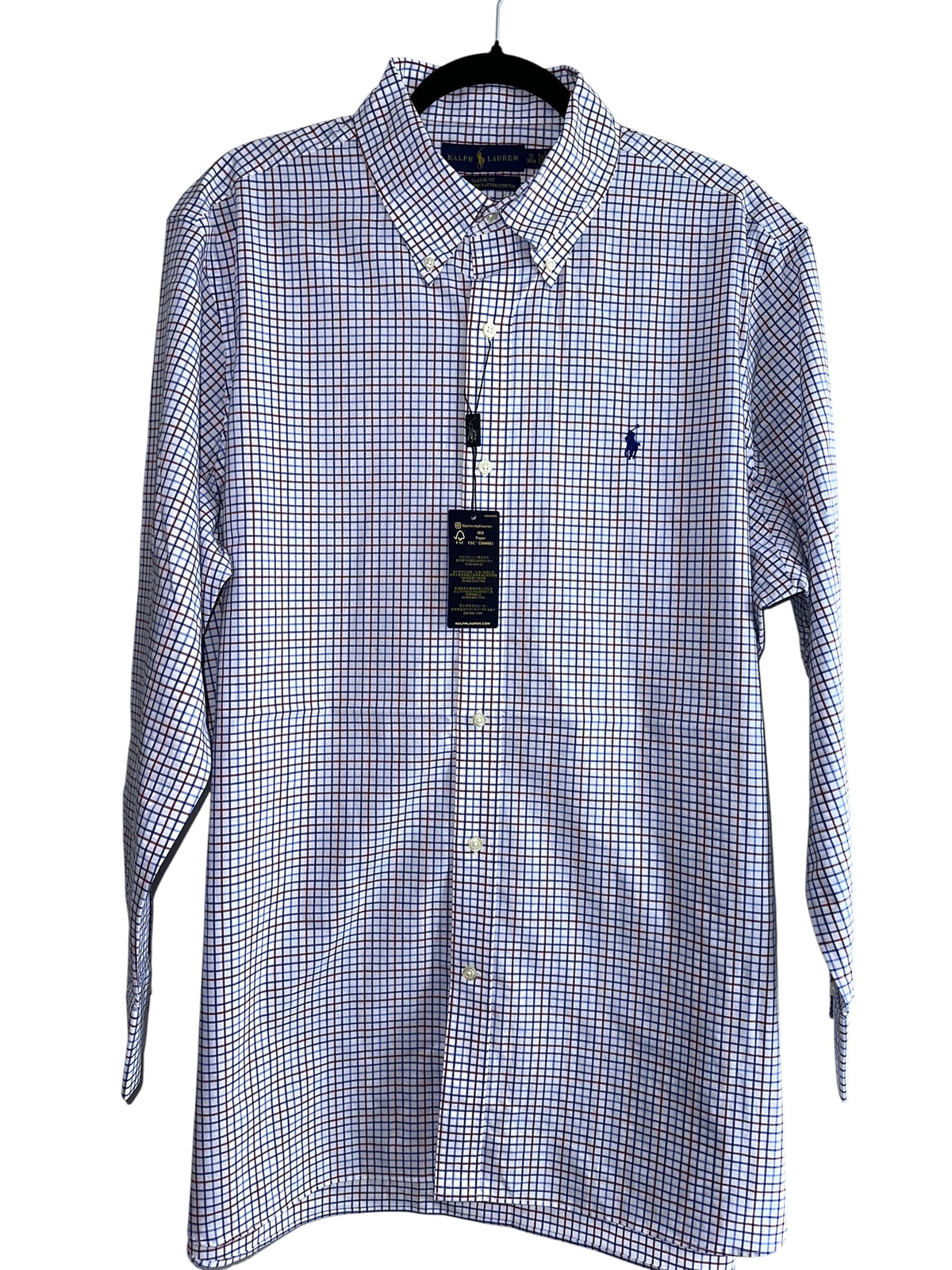 CAMISA POLO RALPH LAUREN TALLA “XL” CLASSIC FIT 17-32/33