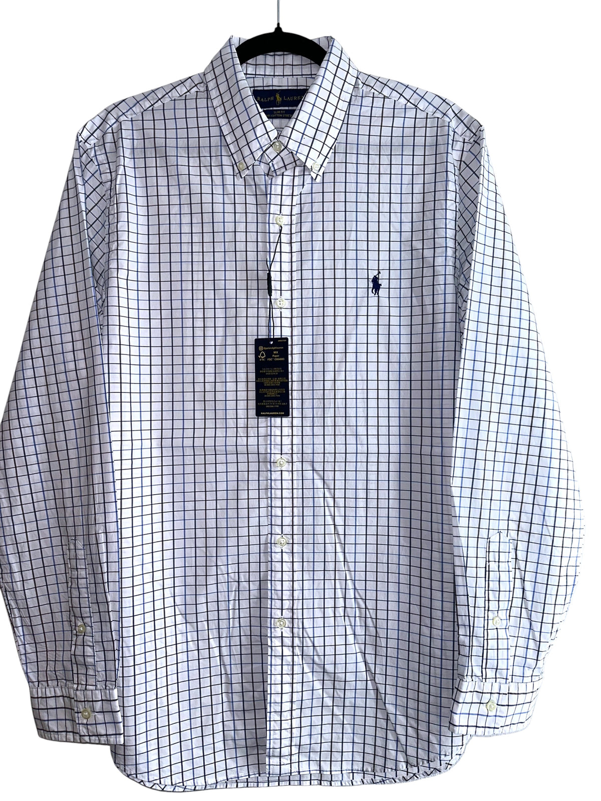 CAMISA POLO RALPH LAUREN TALLA “L” SLIM FIT