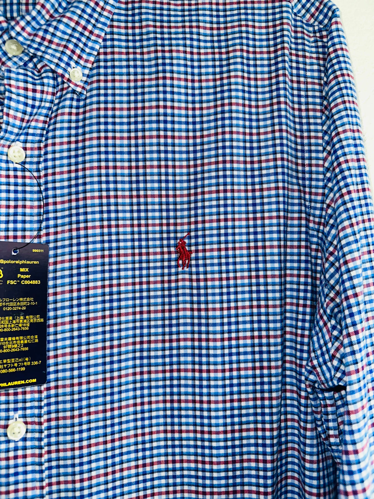 CAMISA POLO RALPH LAUREN TALLA “L” CLASSIC FIT