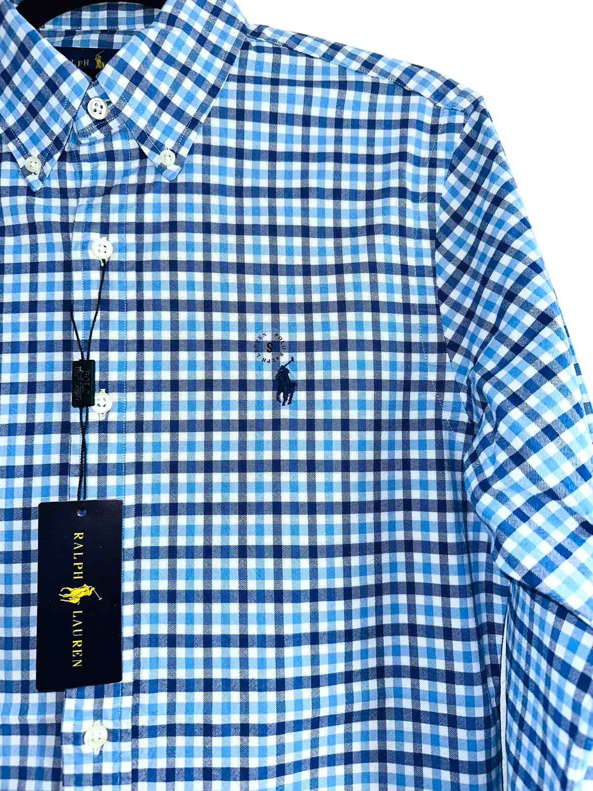 CAMISA POLO RALPH LAUREN TALLA “S” SLIM FIT STRETCH OXFORD