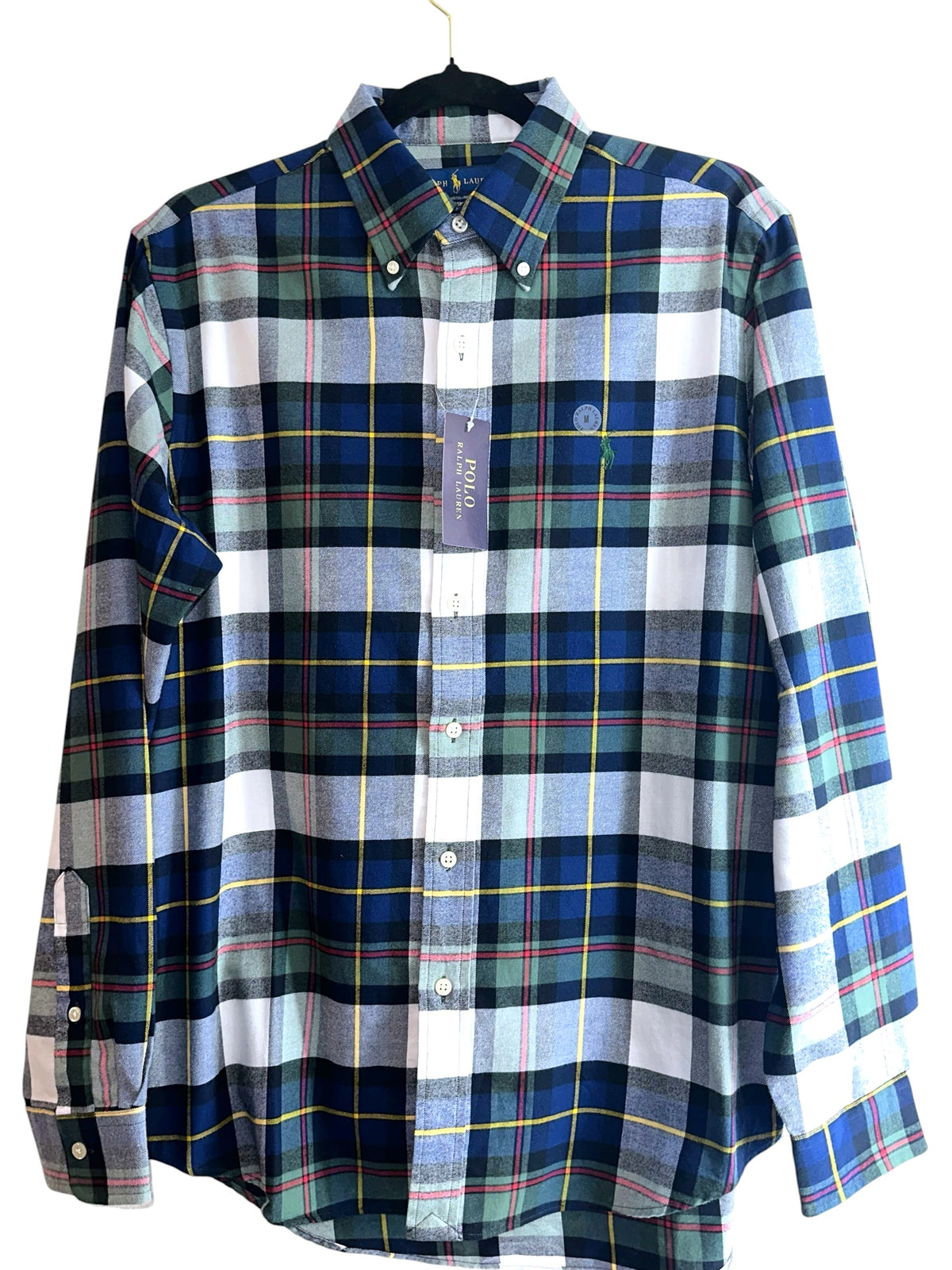 CAMISA POLO RALPH LAUREN TALLA “M” CLASSIC FIT PERFORMANCE FLANNEL