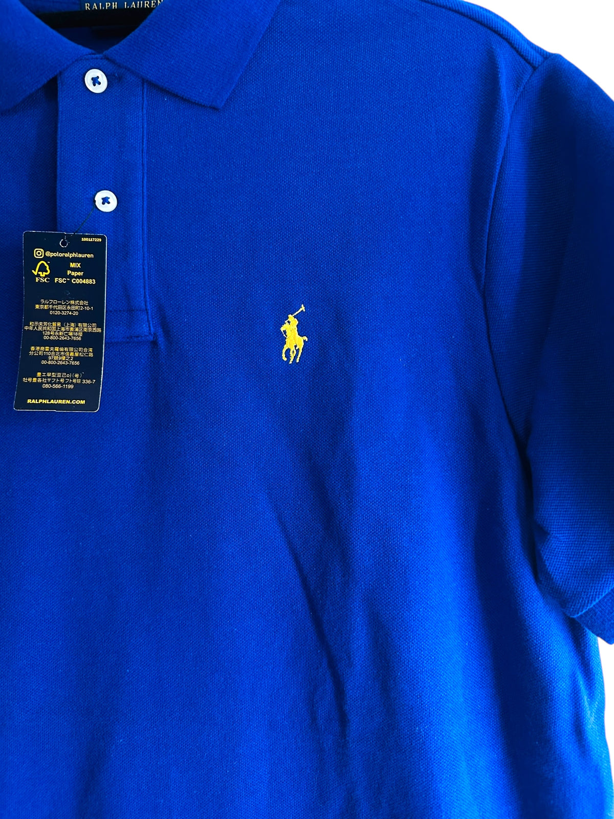 PLAYERA TIPO POLO RALPH LAUREN TALLA “M” CLASSIC FIT