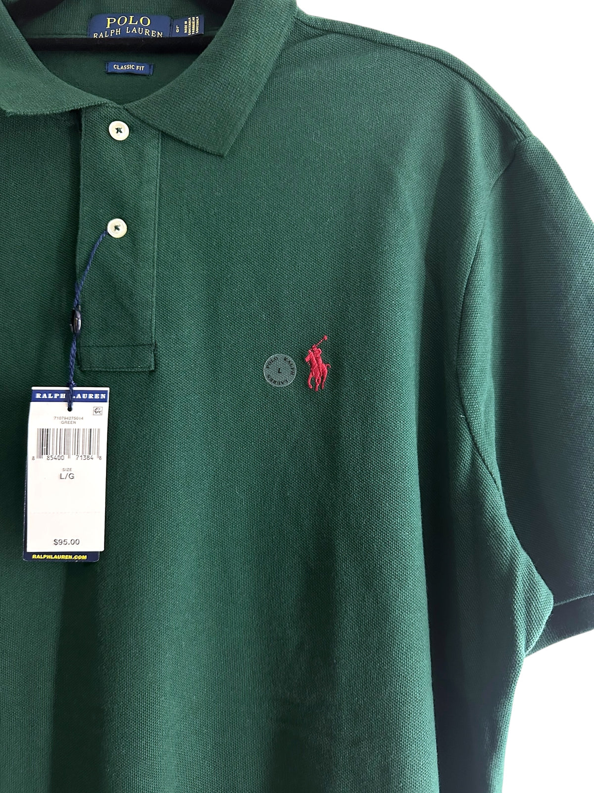 PLAYERA POLO RALPH LAUREN TALLA “L” CLASSIC FIT