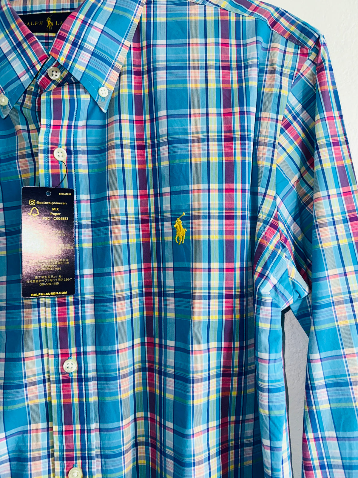 CAMISA POLO RALPH LAUREN TALLA “L” CLASSIC FIT