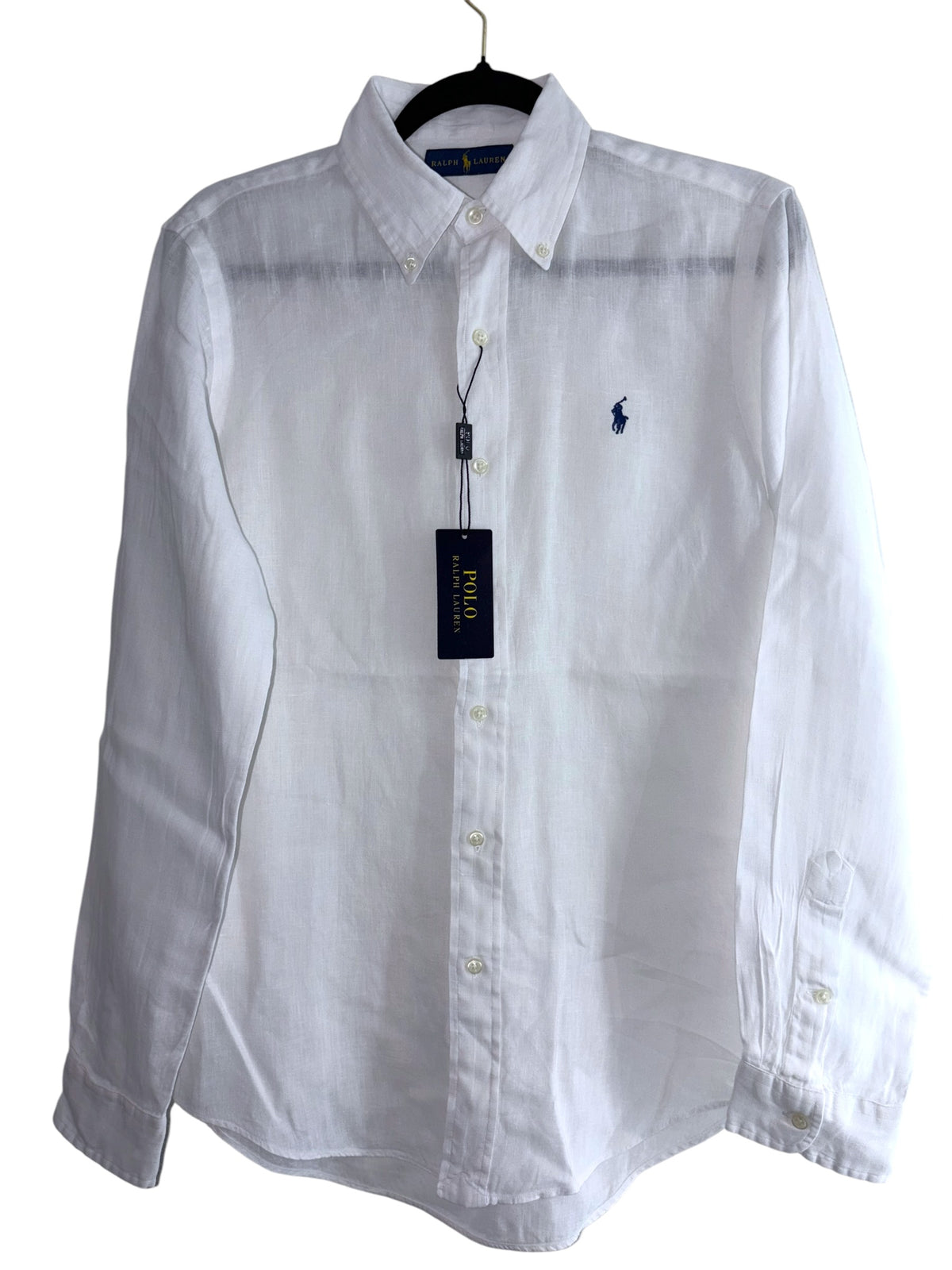 CAMISA POLO RALPH LAUREN TALLA “S” CLASSIC FIT DE LINO