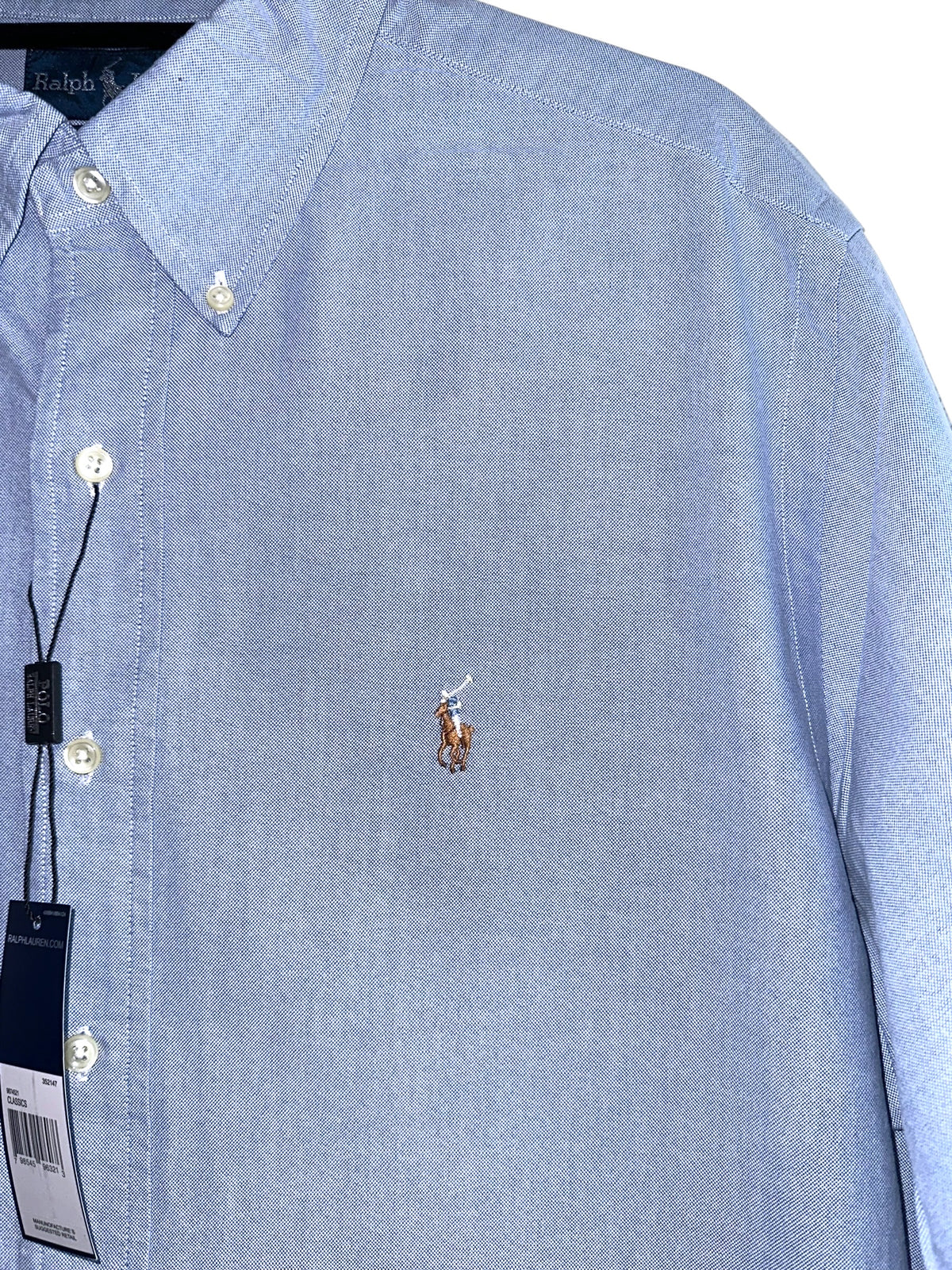 CAMISA POLO RALPH LAUREN TALLA “L” CLASSIC FIT 16-1/2-34/35