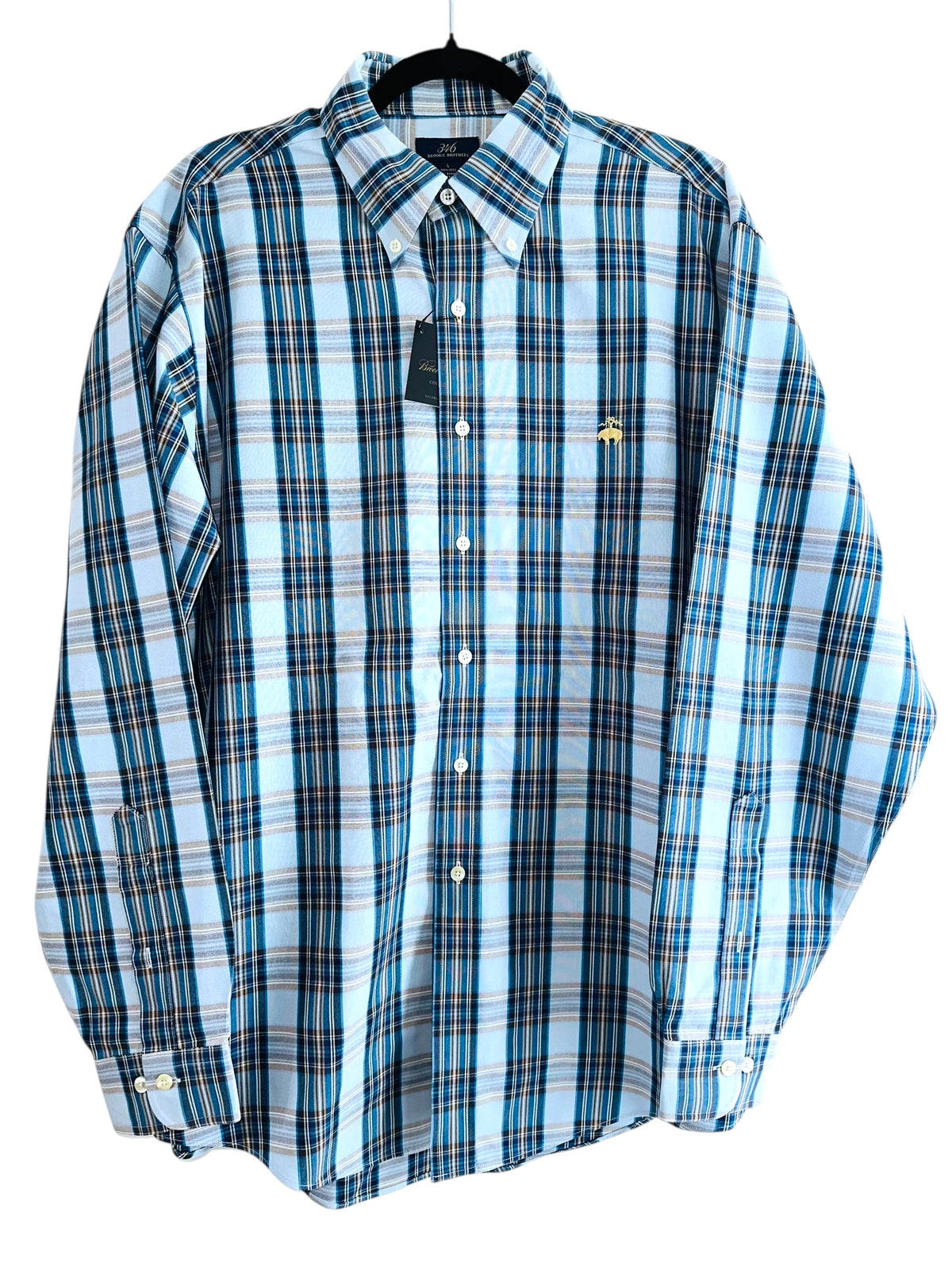 CAMISA BROOKS BROTHERS TALLA “L” (AMPLIA PARA XL)