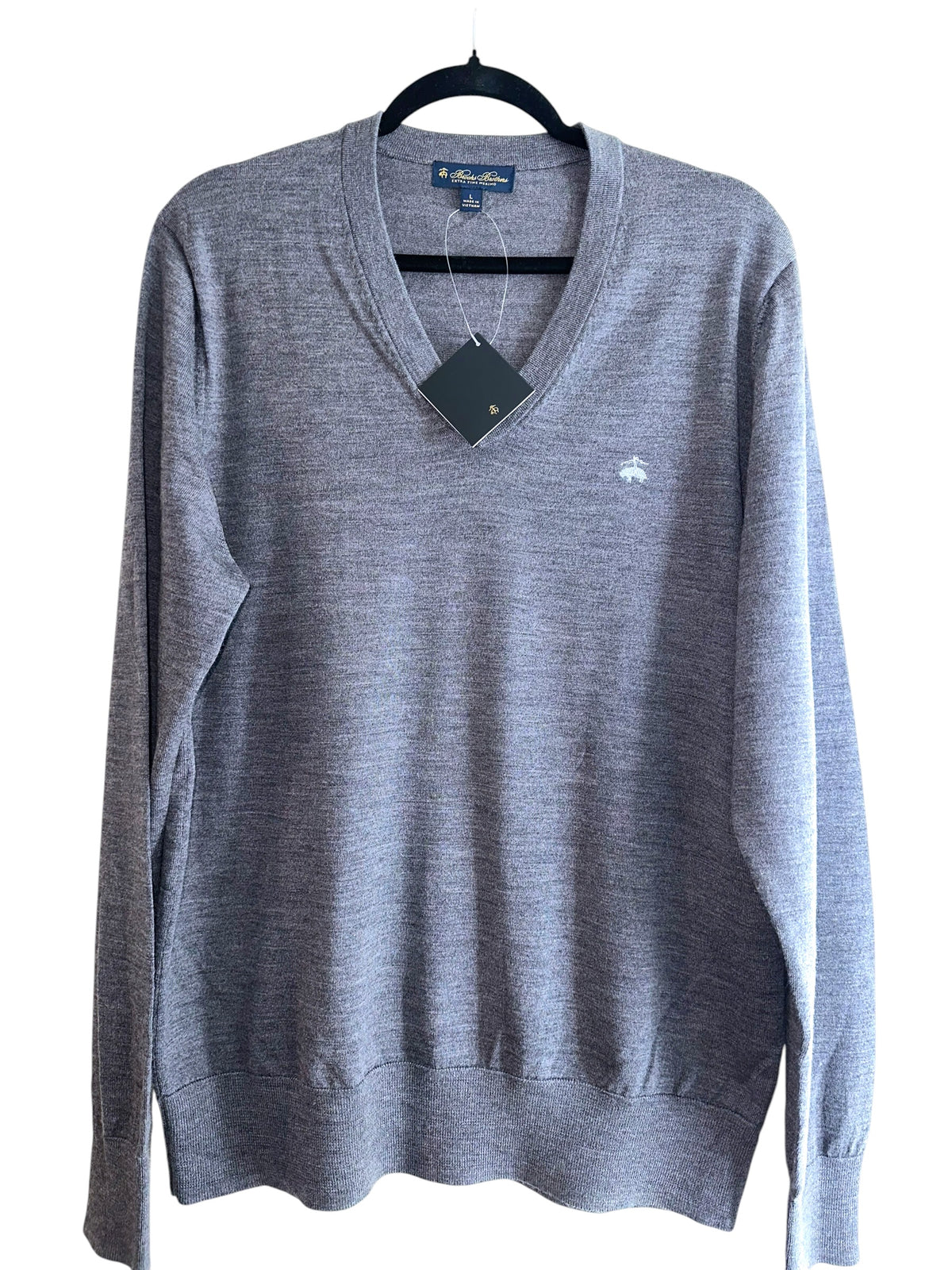 SUÉTER BROOKS BROTHERS TALLA “L” CUELLO V