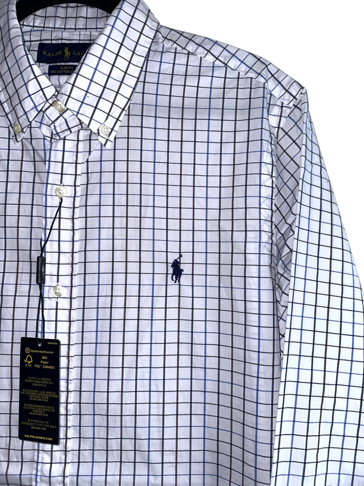 CAMISA POLO RALPH LAUREN TALLA “L” SLIM FIT