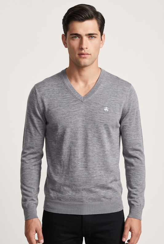 SUÉTER BROOKS BROTHERS TALLA “L” CUELLO V
