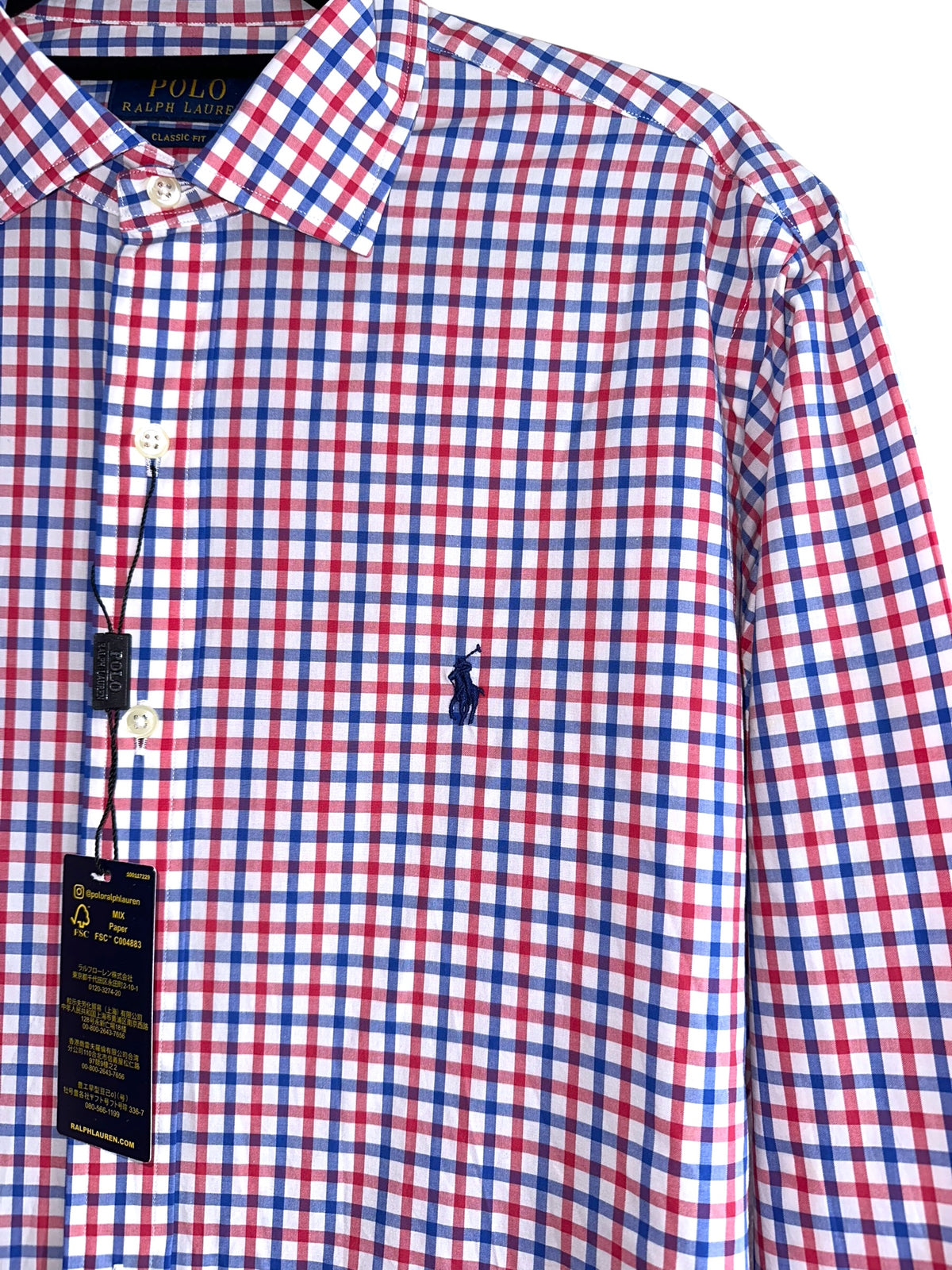CAMISA POLO RALPH LAUREN TALLA “M” CLASSIC FIT 15-1/2