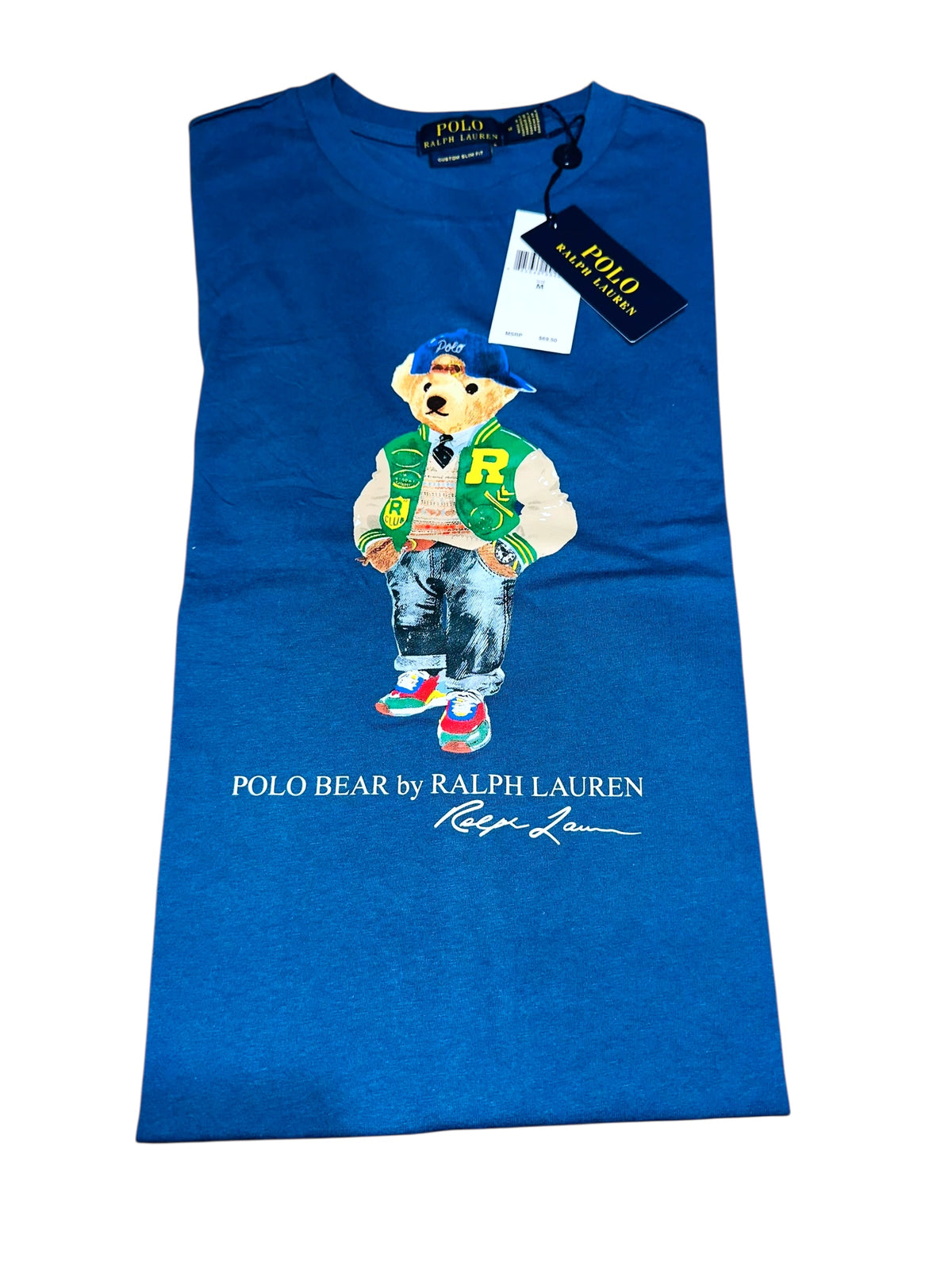 PLAYERA POLO BEAR TALLA “M” CUSTOM SLIM FIT