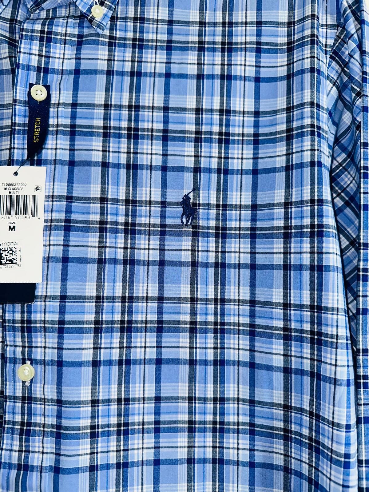 CAMISA POLO RALPH LAUREN TALLA  “M” CLASSIC FIT 15-1/2