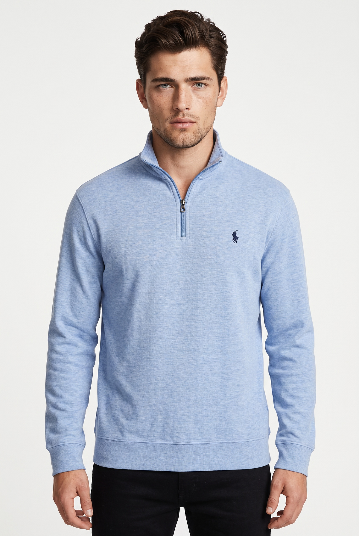 SUÉTER POLO RALPH LAUREN TALLA “L” 1/4 Zip