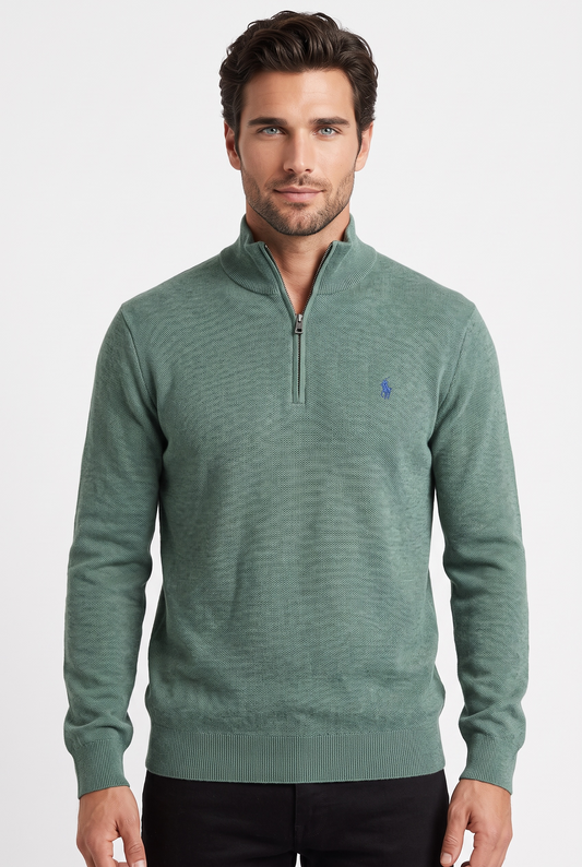 SUÉTER POLO RALPH LAUREN TALLA “M” 1/4 ZIP