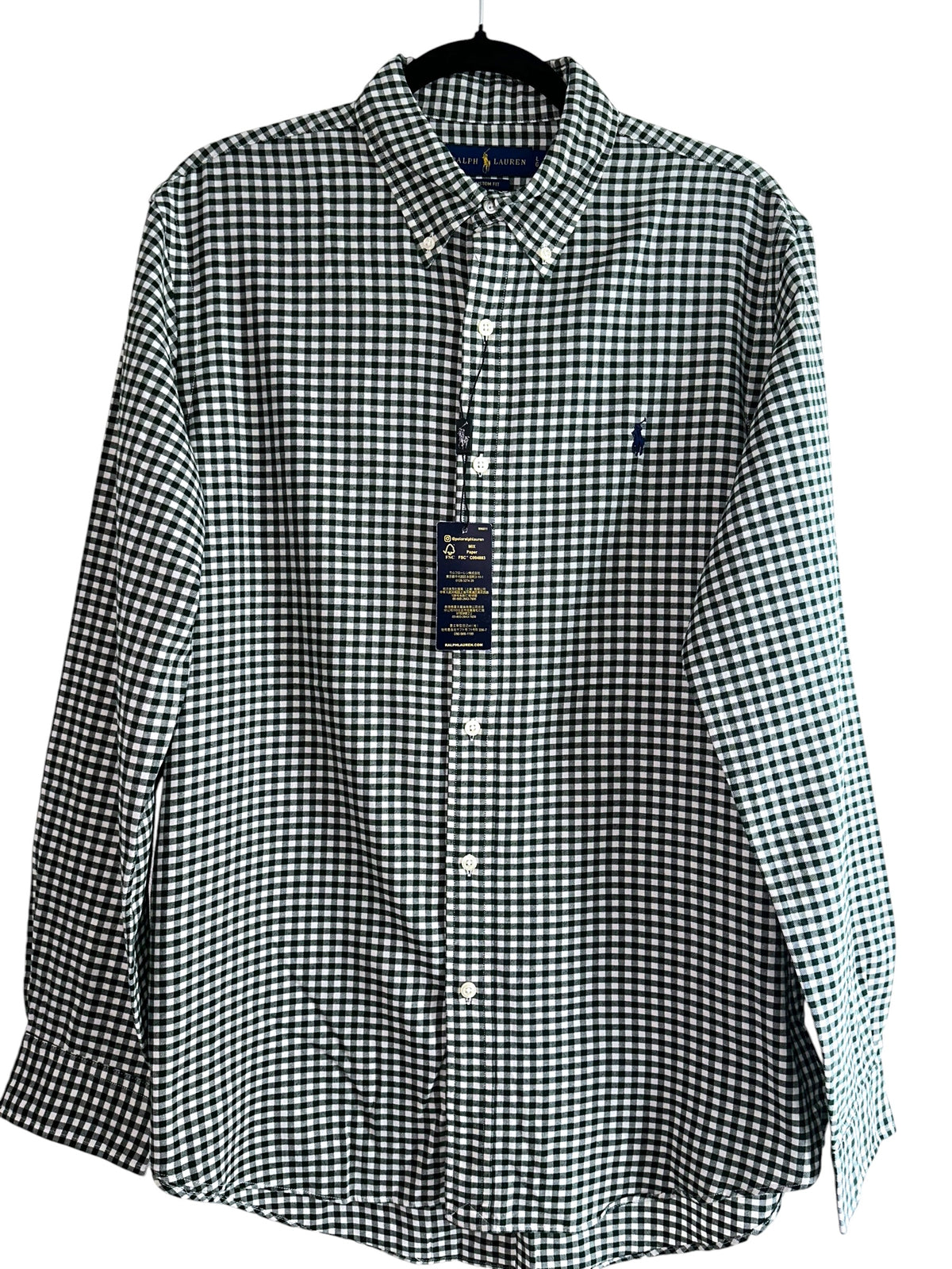CAMISA POLO RALPH LAUREN TALLA “L” CUSTOM FIT