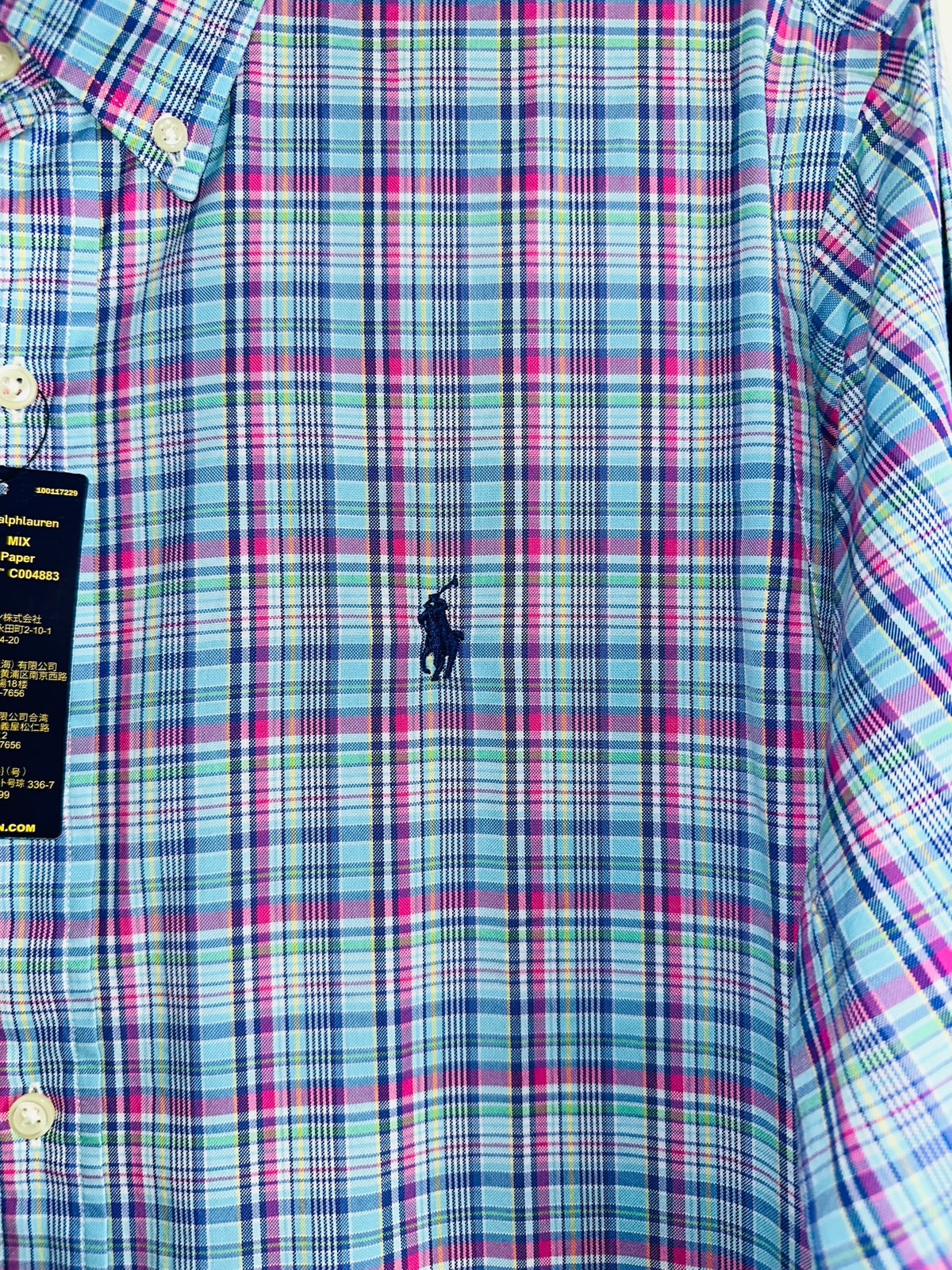 CAMISA POLO RALPH LAUREN TALLA “M “ CUSTOM FIT