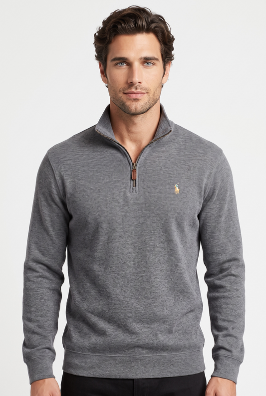 SUÉTER POLO RALPH LAUREN TALLA “L” 1/4 ZIP