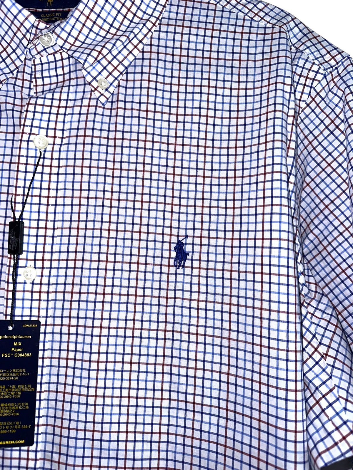 CAMISA POLO RALPH LAUREN TALLA “XL” CLASSIC FIT 17-32/33