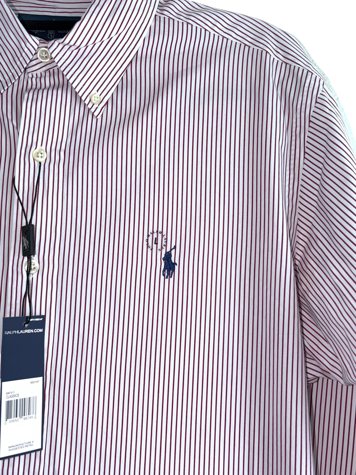 CAMISA POLO RALPH LAUREN TALLA “L” CLASSIC FIT 16-32/33