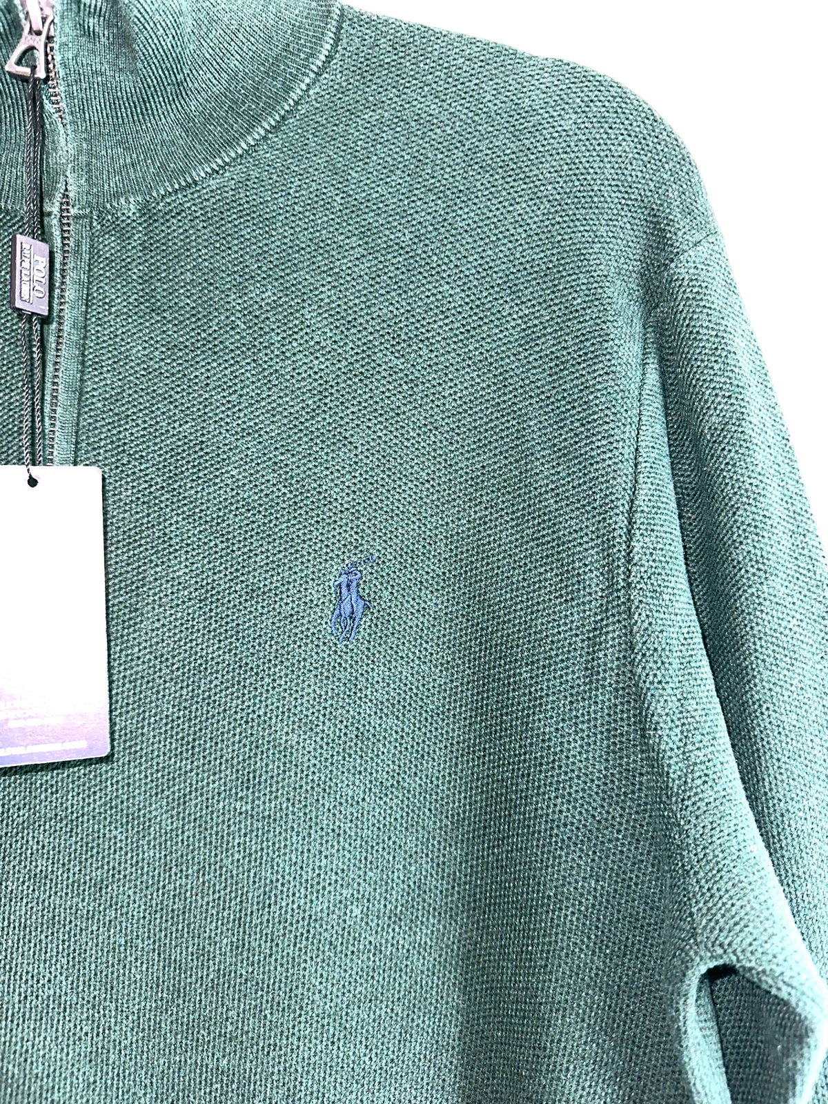SUÉTER POLO RALPH LAUREN TALLA “M” 1/4 ZIP