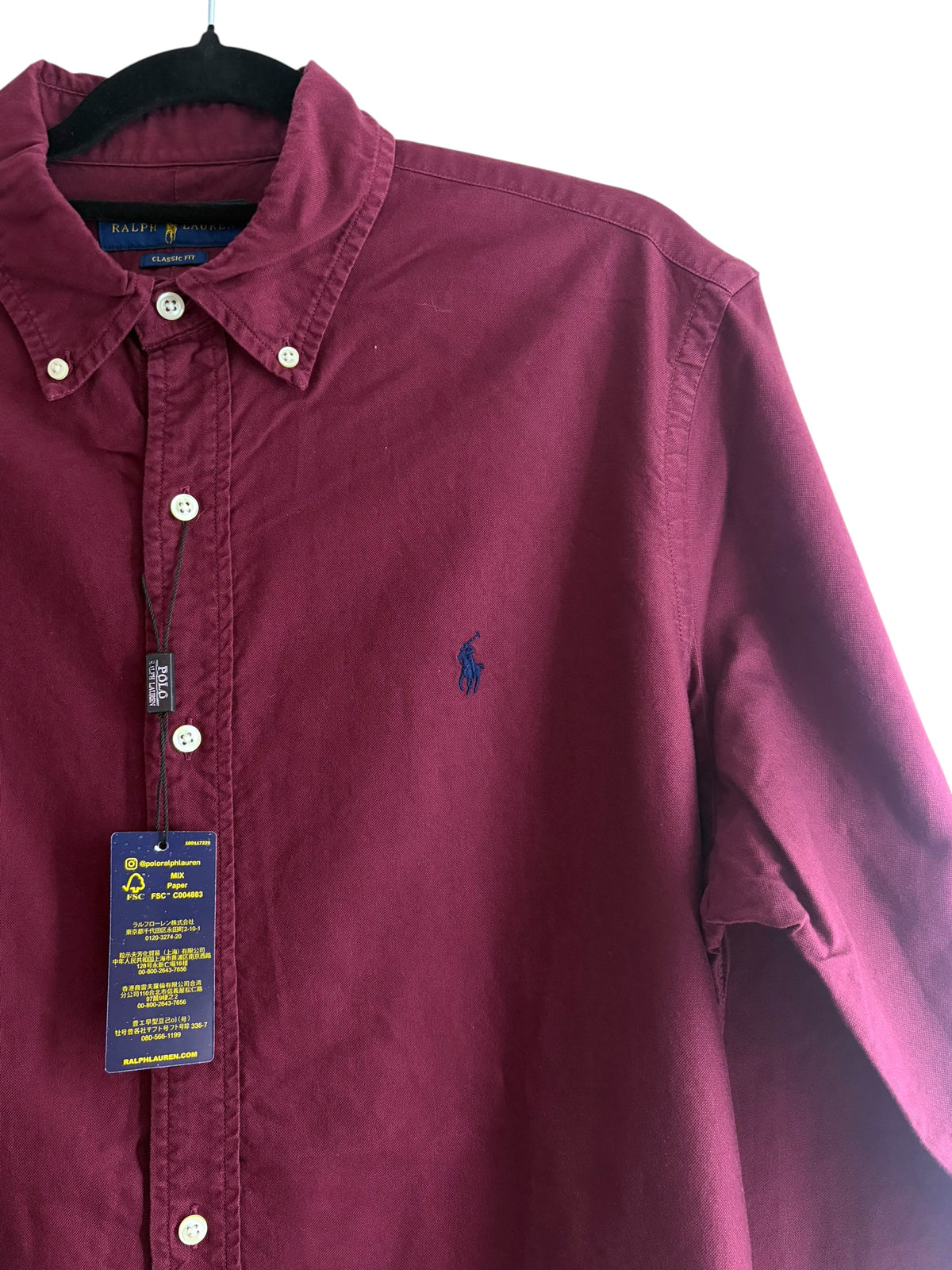 CAMISA POLO RALPH LAUREN TALLA “L” CLASSIC FIT