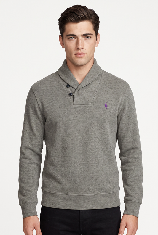 SUÉTER POLO RALPH LAUREN TALLA “M” CUELLO SHAWL