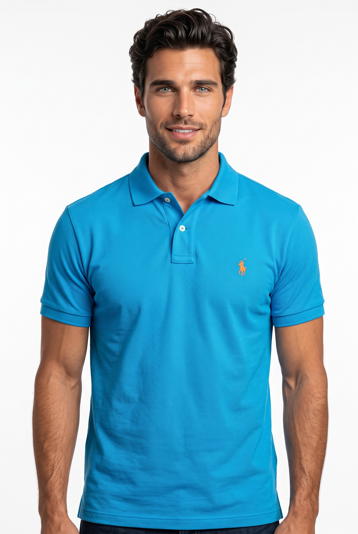 PLAYERA POLO RALPH LAUREN TALLA “L” CUSTOM SLIM FIT