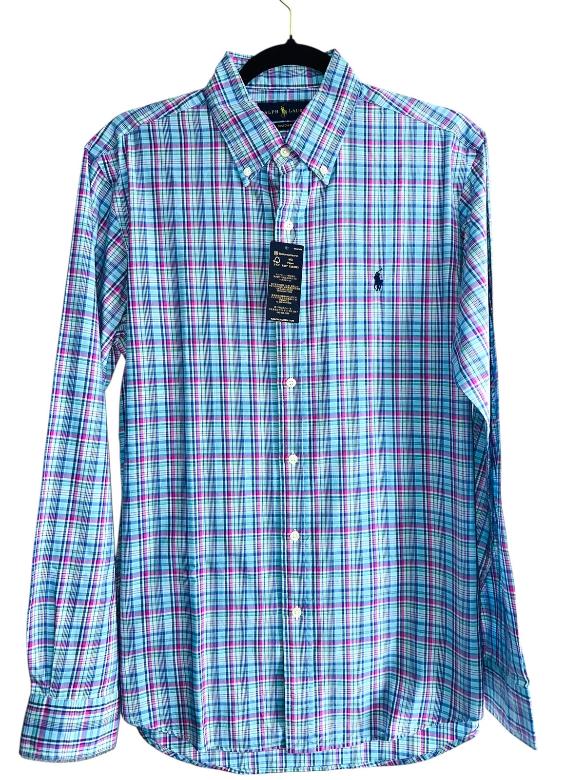 CAMISA POLO RALPH LAUREN TALLA “M “ CUSTOM FIT
