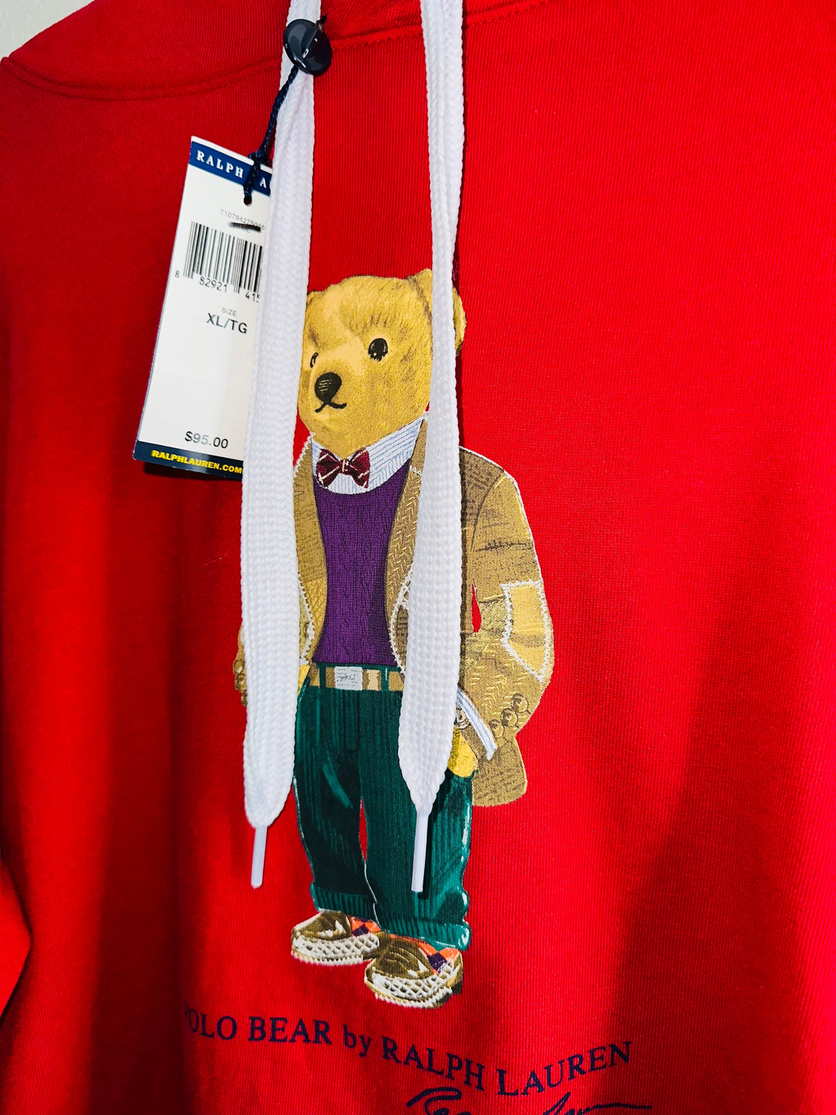 SUDADERA CON CAPUCHA POLO BEAR TALLA “XL”