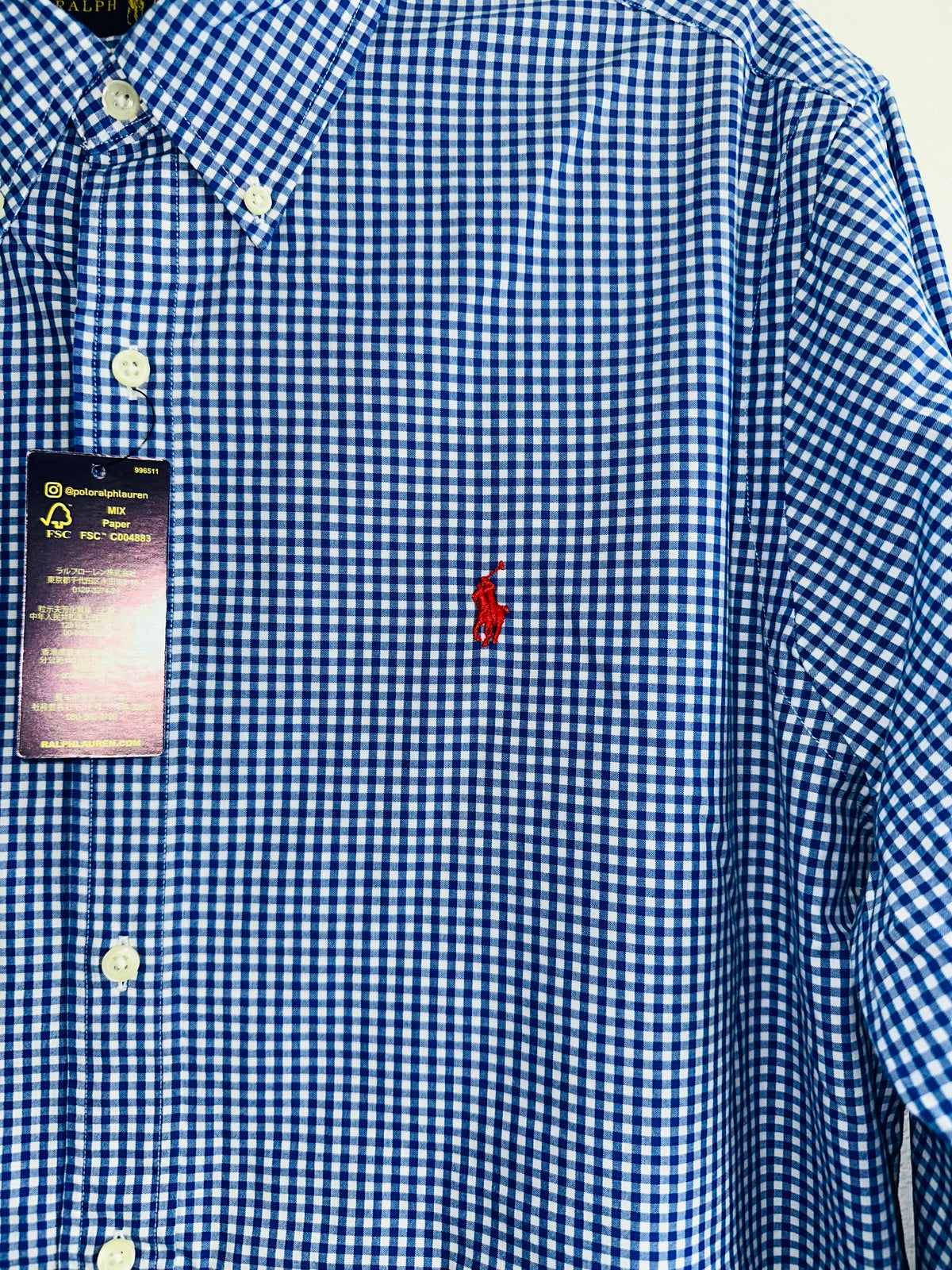 CAMISA POLO RALPH LAUREN TALLA  “L” CLASSIC FIT