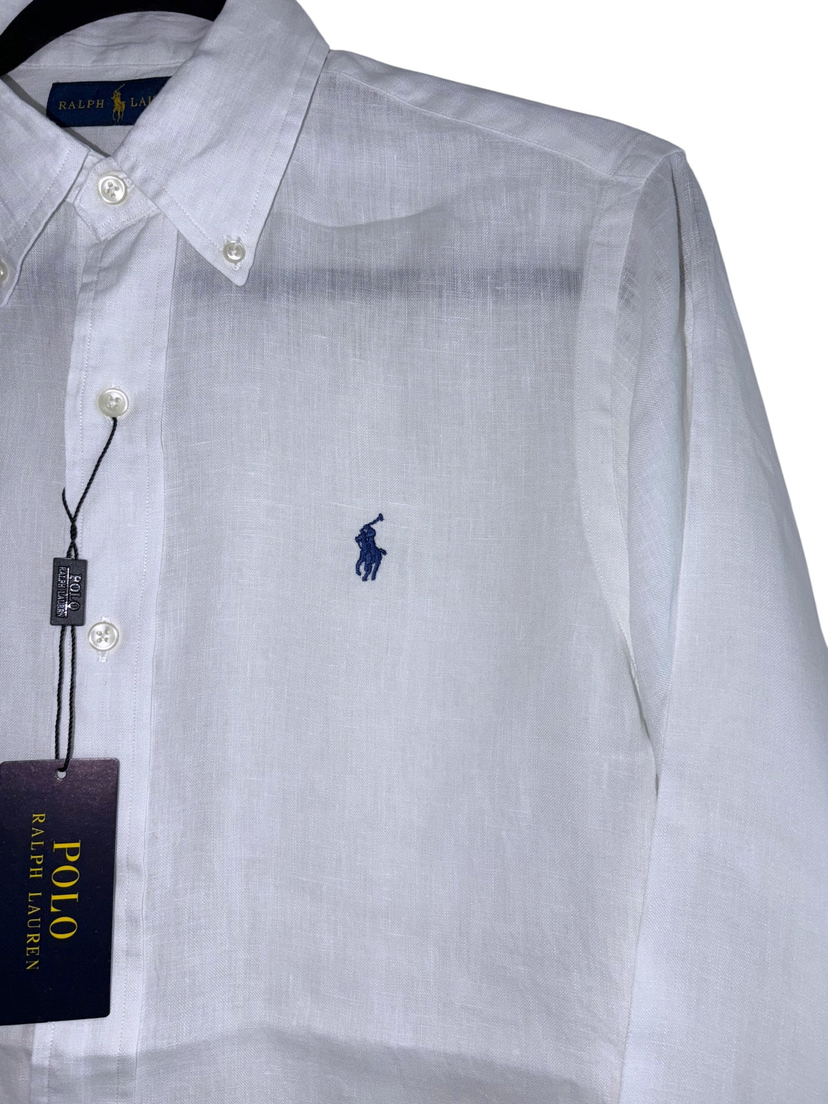 CAMISA POLO RALPH LAUREN TALLA “S” CLASSIC FIT DE LINO