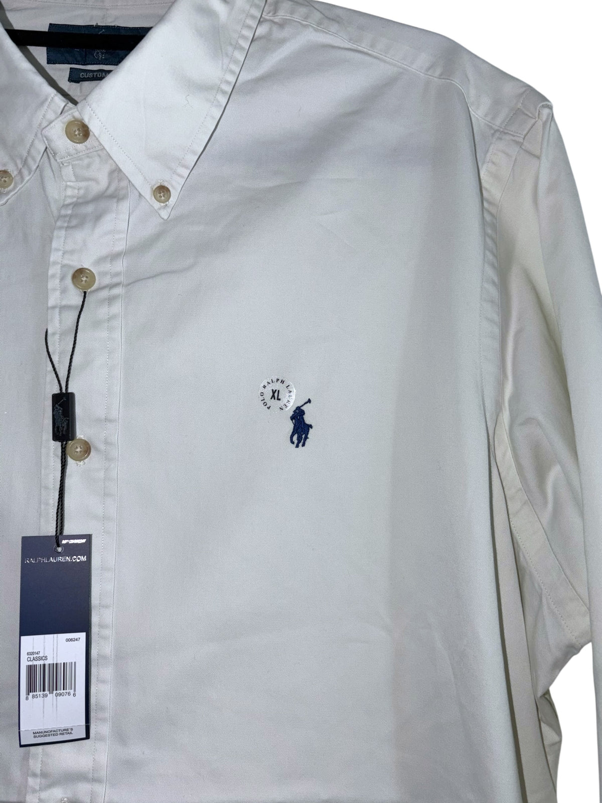 CAMISA POLO RALPH LAUREN TALLA “XL” CUSTOM FIT