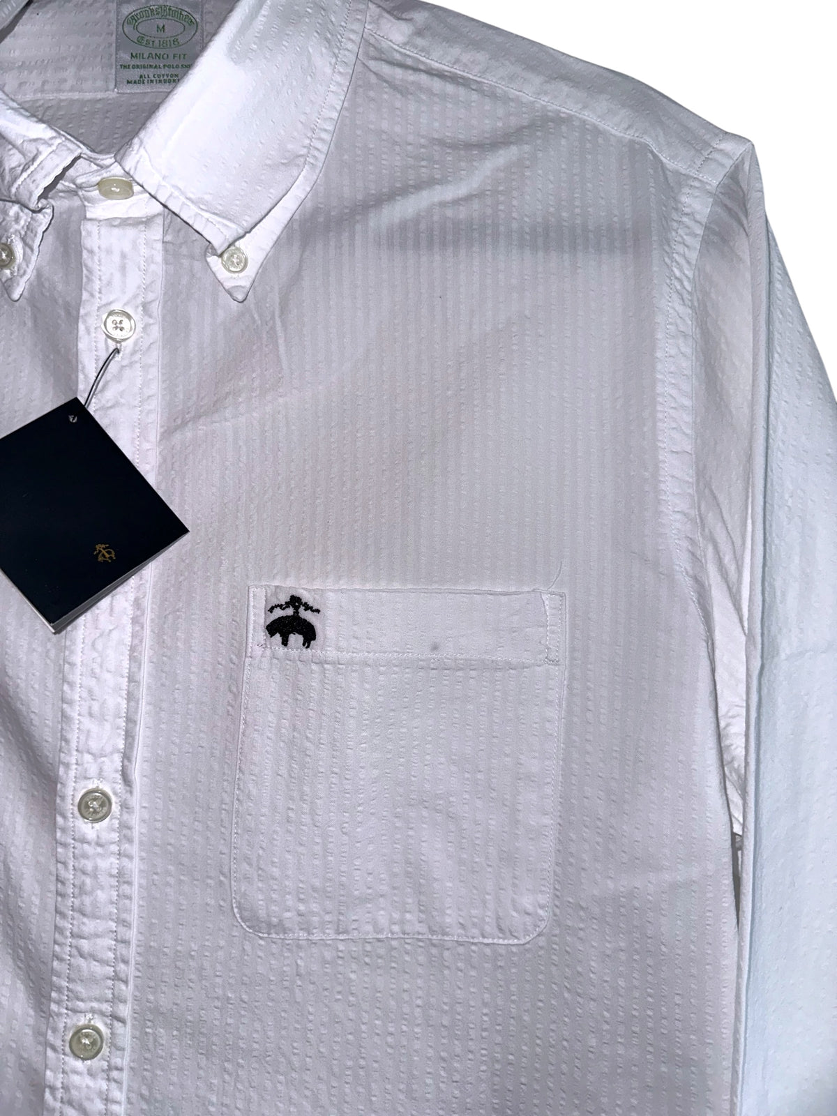 CAMISA BROOKS BROTHERS TALLA “M” MILANO FIT ( SLIM FIT)