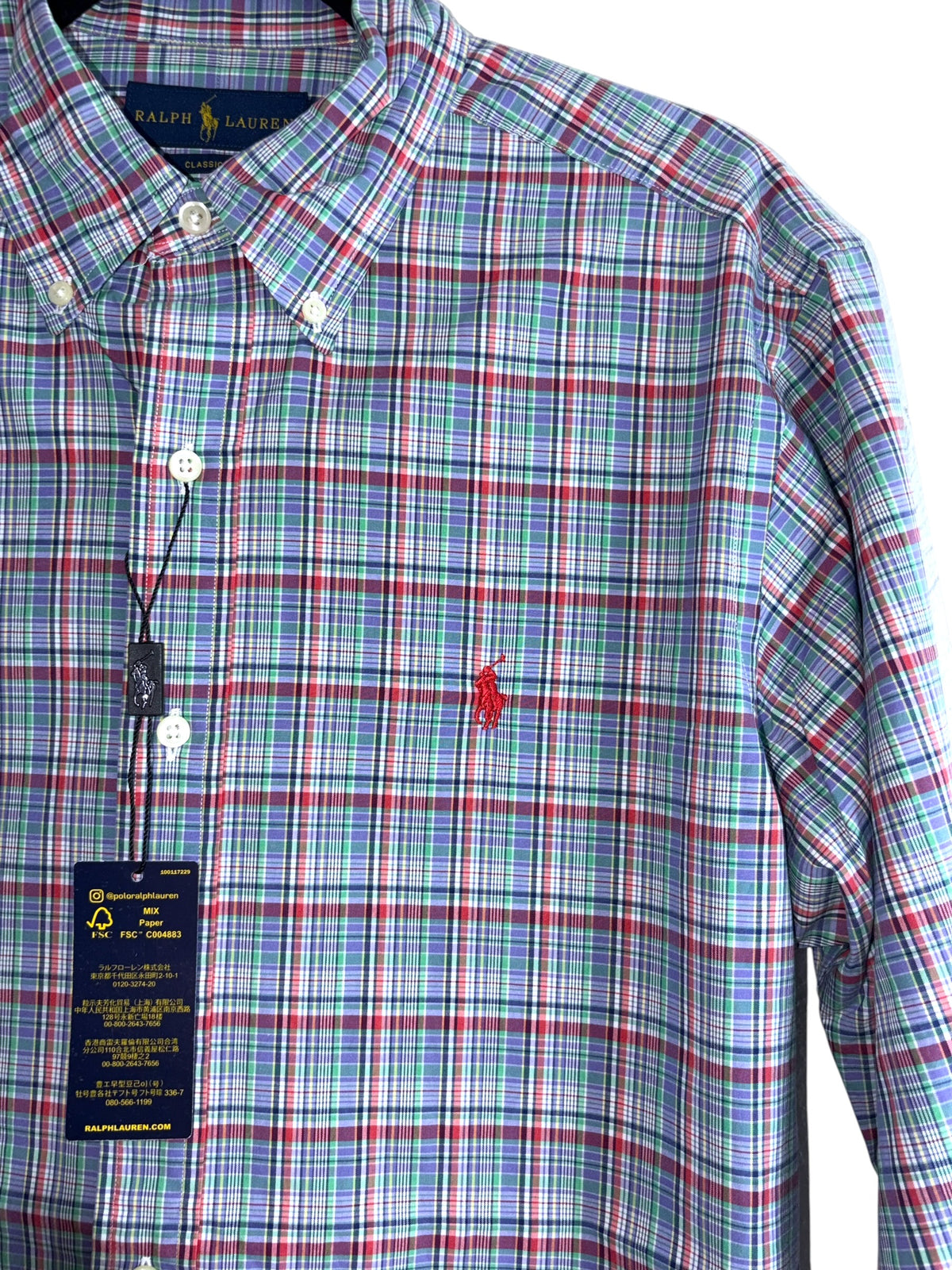 CAMISA POLO RALPH LAUREN TALLA “M” CLASSIC FIT