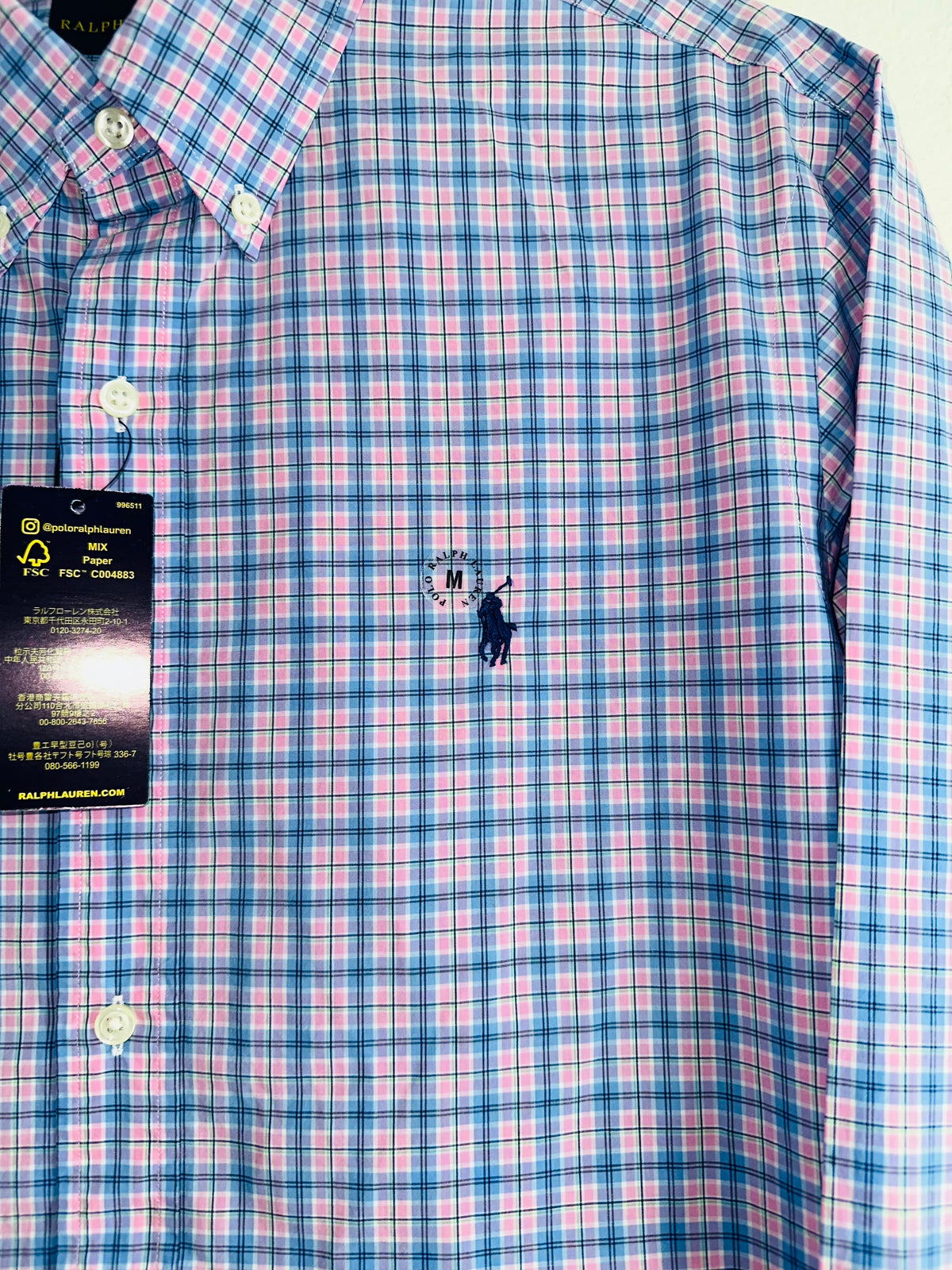 CAMISA POLO RALPH LAUREN TALLA  “M” CLASSIC FIT