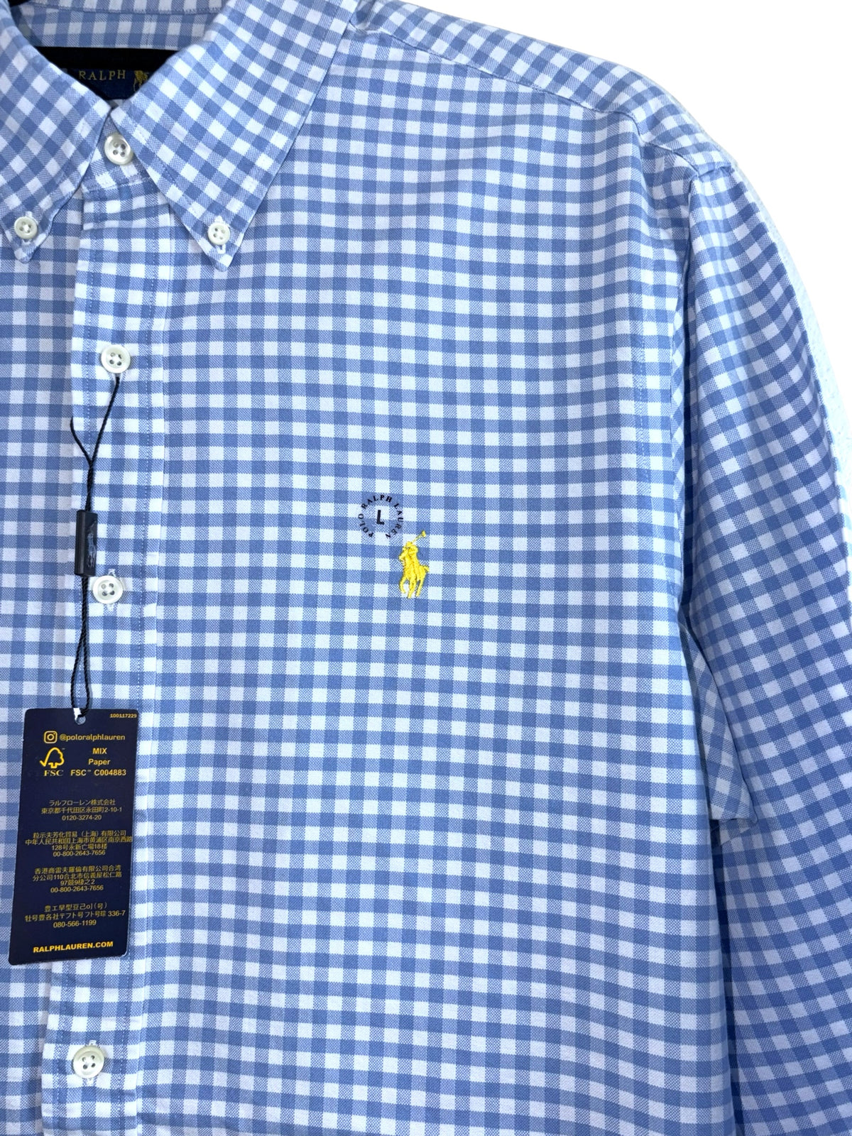 CAMISA POLO RALPH LAUREN TALLA “L” SLIM FIT