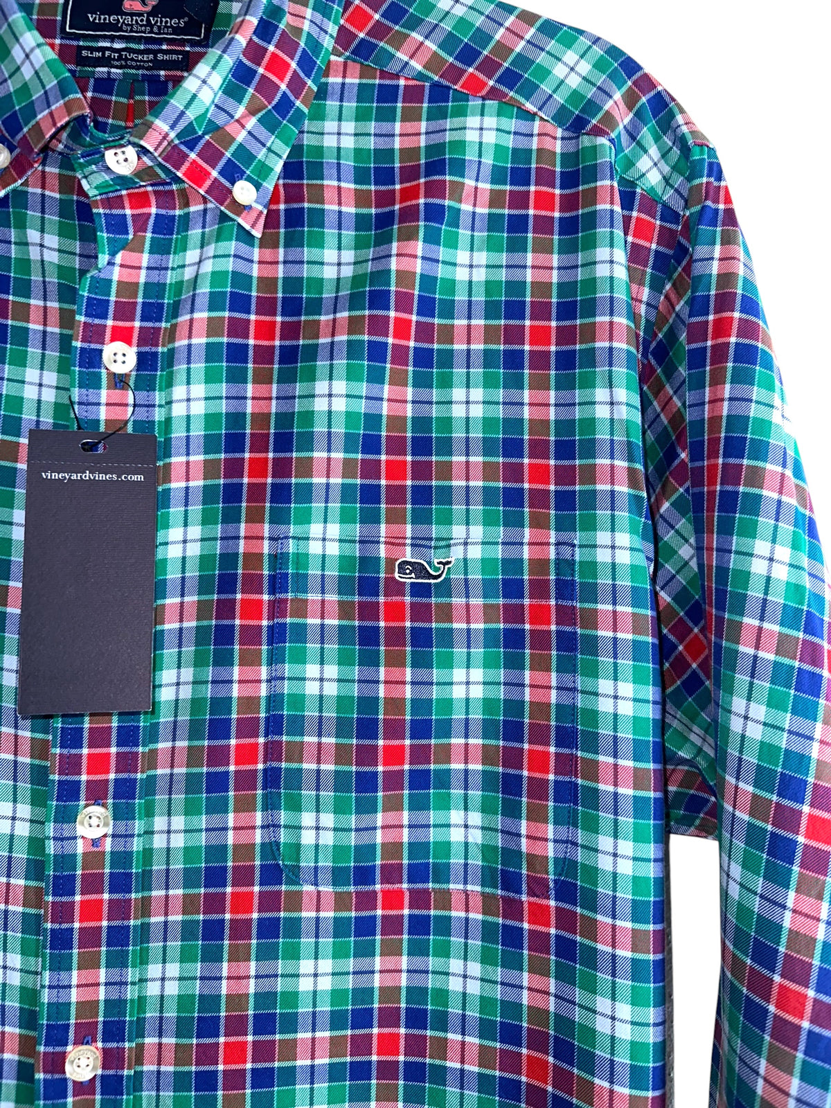 CAMISA VINEYARD VINES TALLA “L” SLIM FIT TUCKER SHIRT