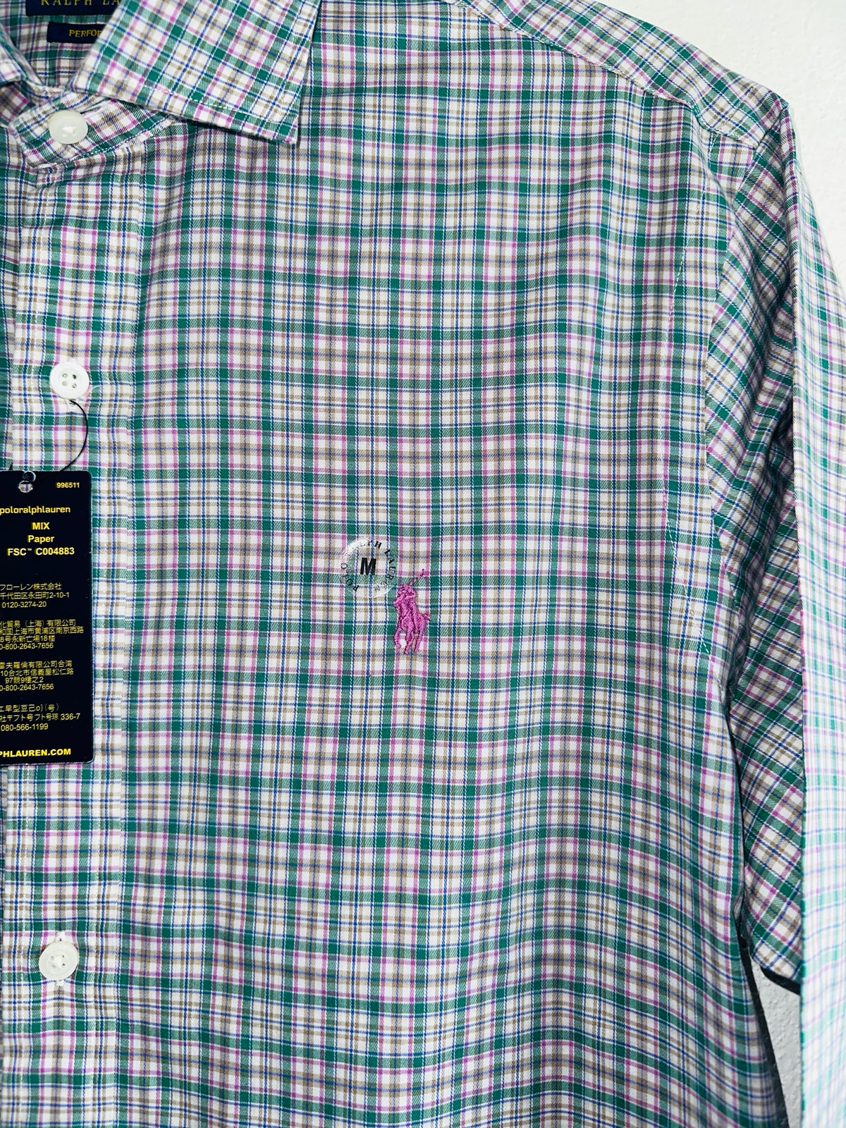 CAMISA POLO RALPH LAUREN TALLA  “M” CLASSIC FIT PERFORMANCE