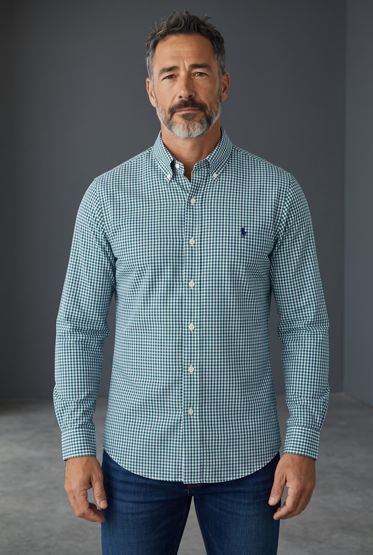 CAMISA POLO RALPH LAUREN TALLA “L” CUSTOM FIT