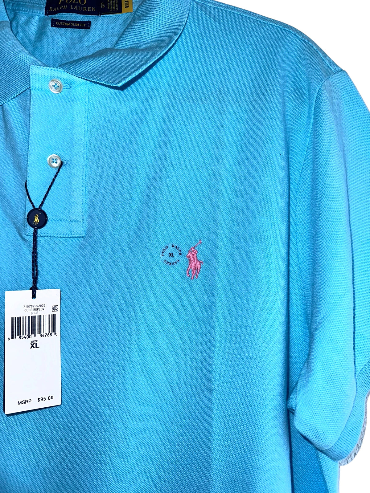 PLAYERA POLO RALPH LAUREN TALLA “XL” CUSTOM SLIM FIT
