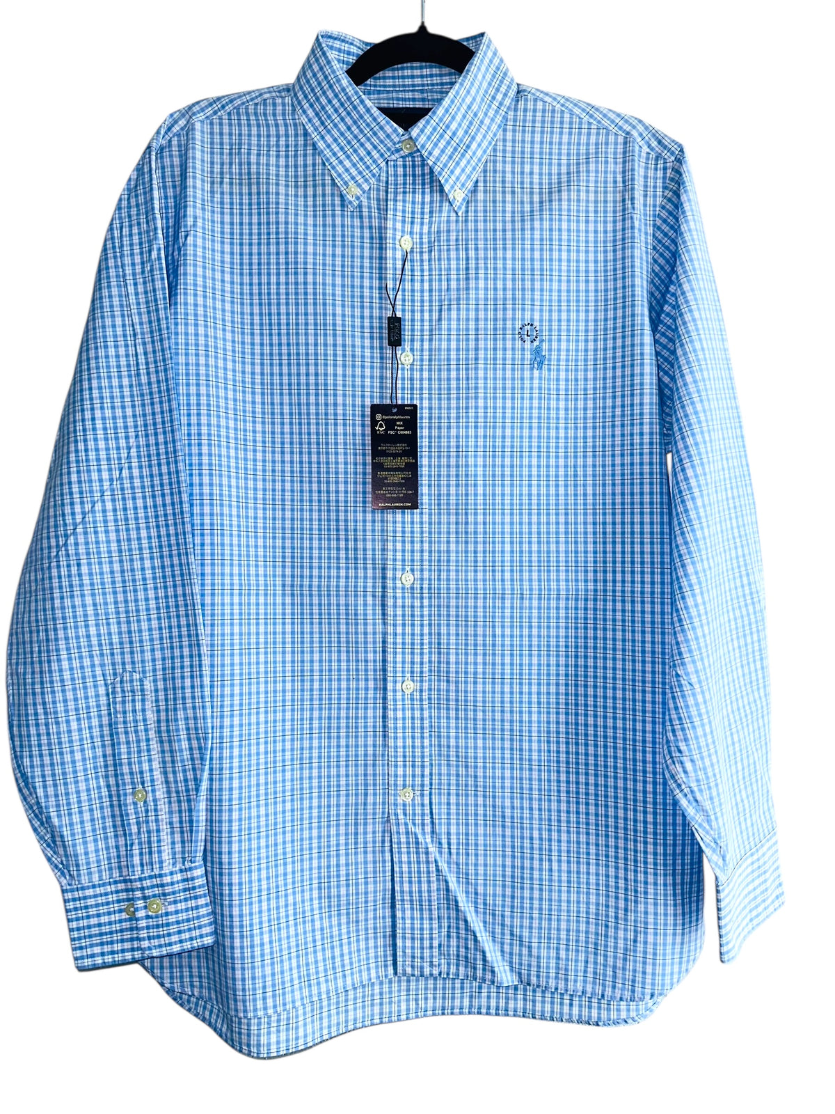 CAMISA POLO RALPH LAUREN TALLA “L” CLASSIC FIT 16-34/35