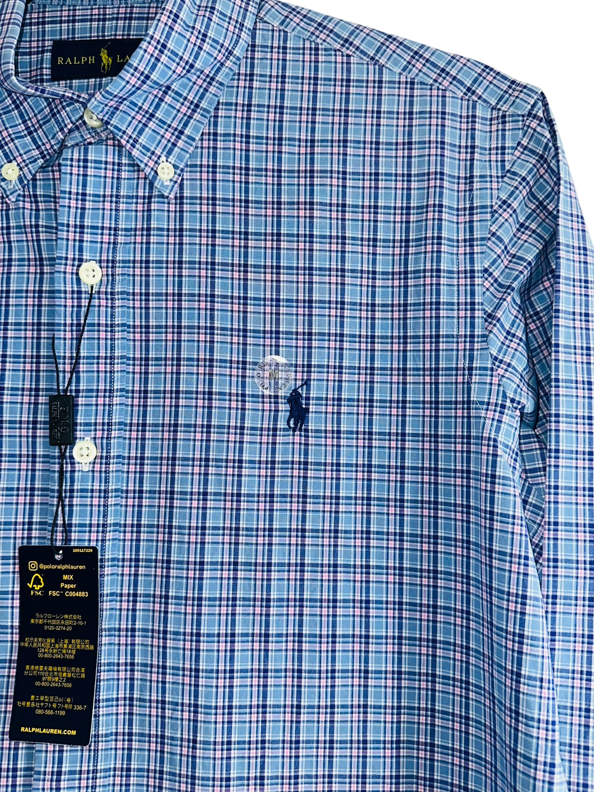 CAMISA POLO RALPH LAUREN TALLA “M” CLASSIC FIT 15-32/33